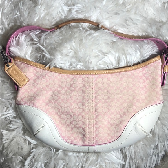 Pink and White purse - Picture 2 of 4